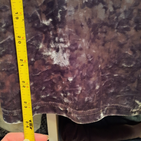 Crushed velvet t-shirt - Picture 3 of 4